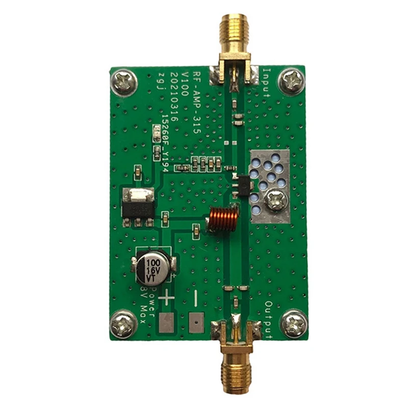 New 300-330Mhz 315Mhz 8W RF Power Amplifier Board High Frequency Power Amplifier Module Digital Power Amplificado