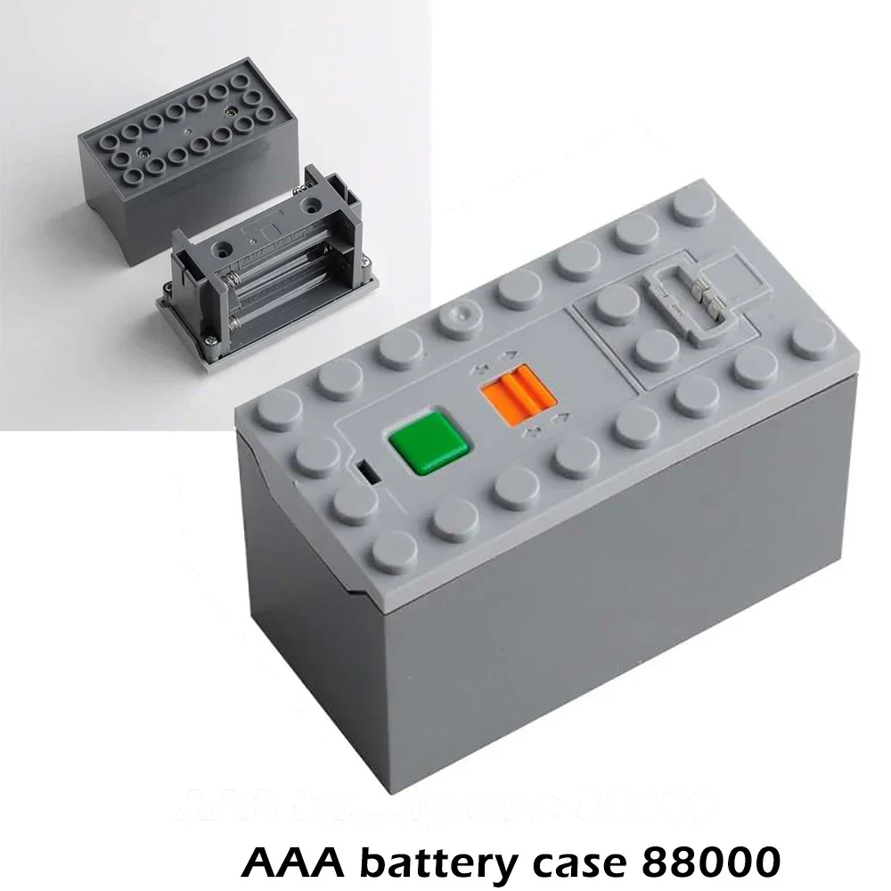 MOC Power Functies Servo Treinmotor Accubak Schakelaar Licht IR Afstandsbediening Ontvanger Technische onderdelen Set Bouwstenen