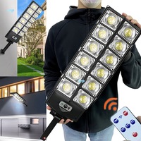 2025 New Outdoor Solar Integrated Street Light with Human Body Sensing Courtyard with Remote Control Waterproof Garden Light