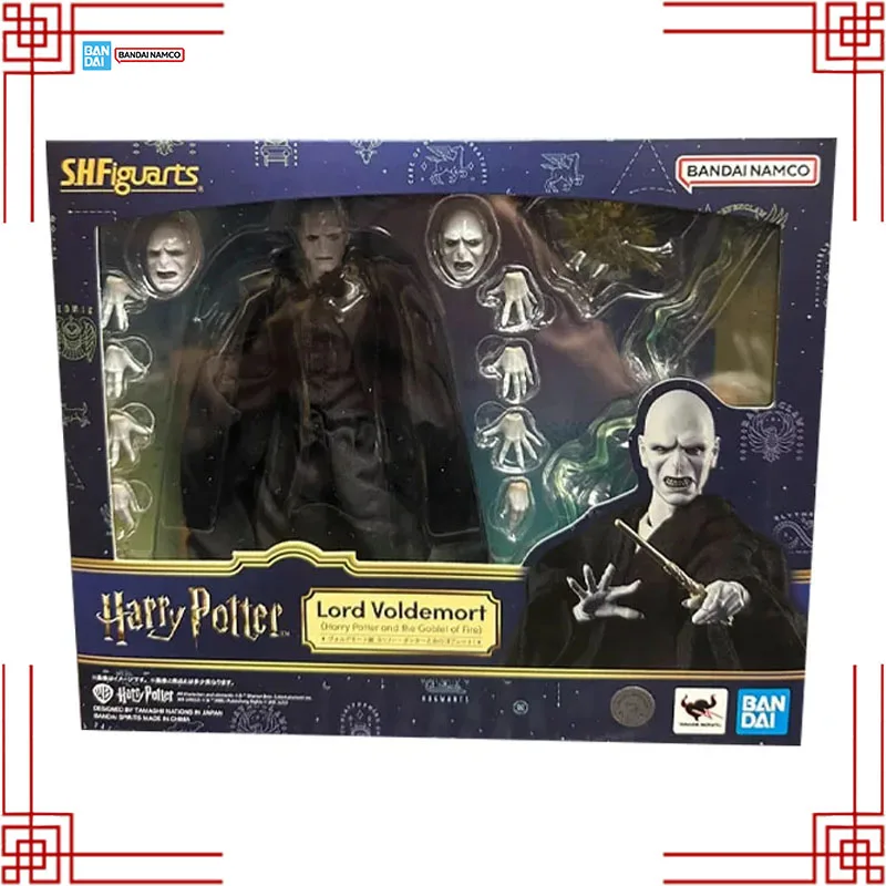 반다이 S.H.Figuarts 해리 포터 불의 잔 모델 키트 정품 SHF 볼드모트 영화 액션 피규어 소년 장난감 선물