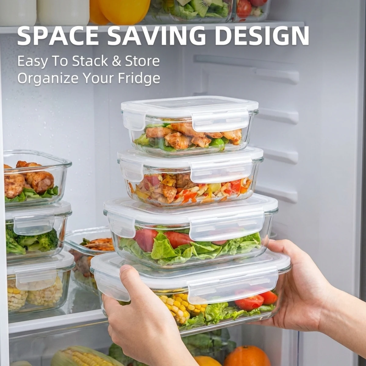 Glass Meal Prep Container – Mi - Meal Prep Healthy ulasan dan harga