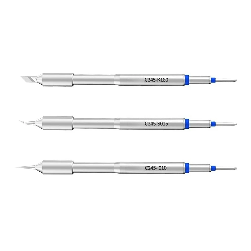 AIXUN C245 Soldering Tips for T245 Handle, Compatible T3A T3B T320 T420D JBC I2C Soldering Station