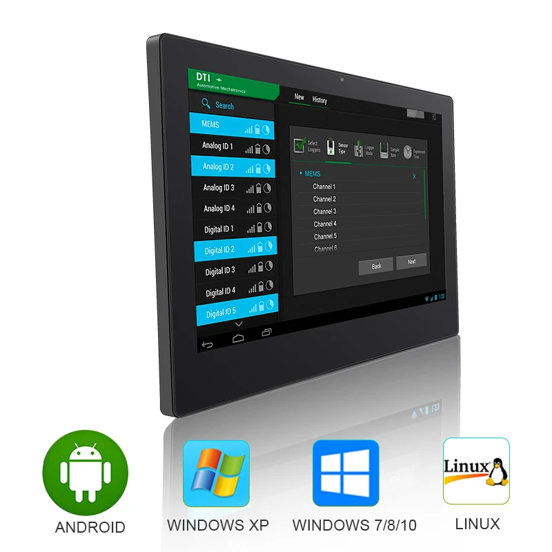 18,5-Zoll-Industrie-Tablet IPS kapazitiver Touchscreen eingebettet RK3399 AMD DDR3 RAM RAMBO Android HD-MI All-in-One-Panel-PC