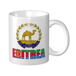 Mark Cup Mug Eritrea Letter Flag Emblem Coffee Mugs Tea Milk Water Cup Travel Mugs For Office Home