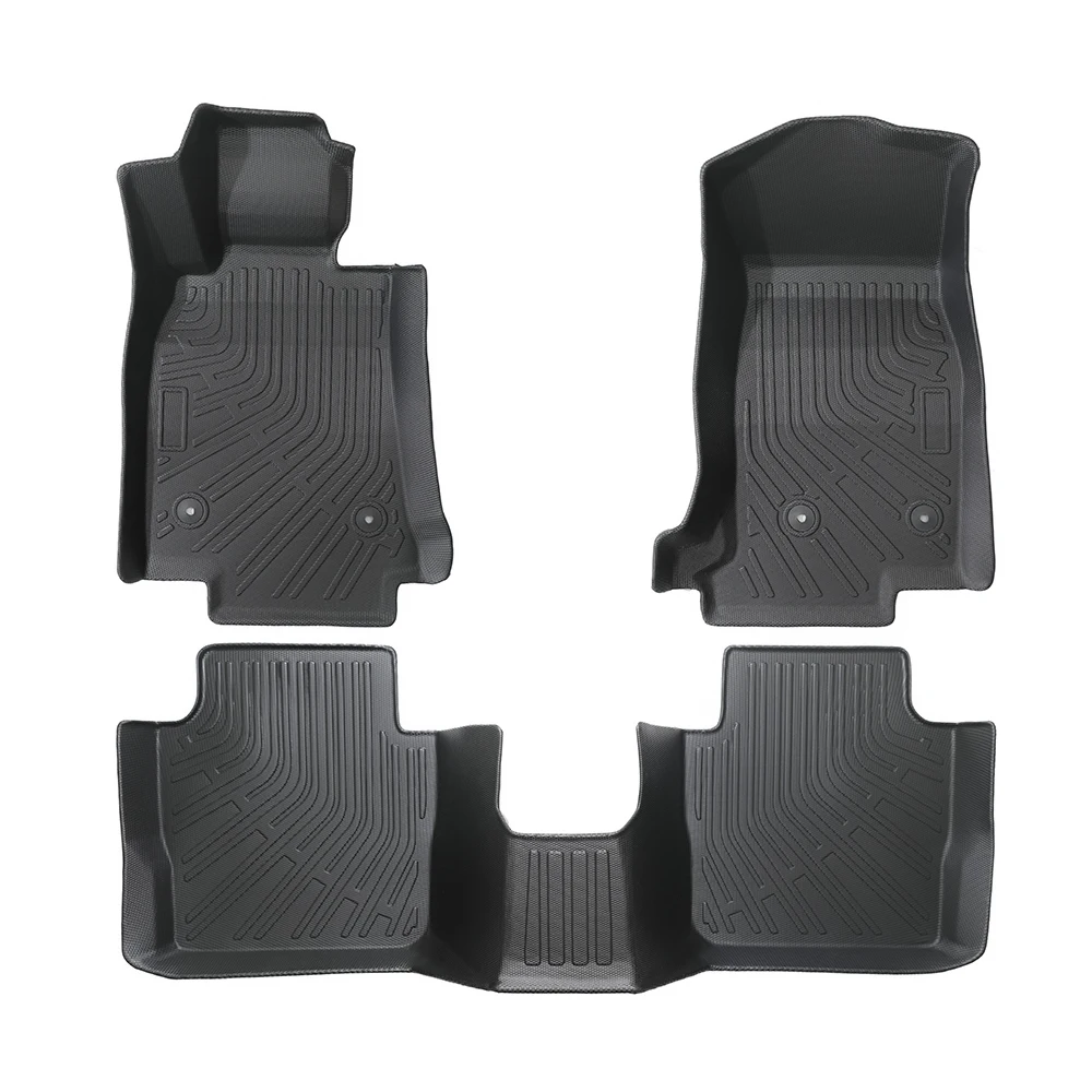 

Высококачественные износостойкие резиновые коврики для пола CT5 2017-2024 из всепогодного материала с дизайном в стиле киберпанк, включая коврик в багажник, для интерьера автомобиля