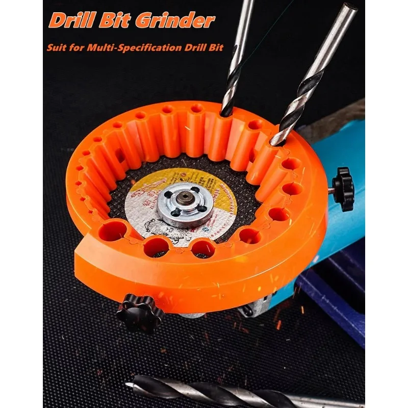 

2-13 мм точилка для сверл, шлифовальная машина, портативный шлифовальный инструмент для электрических сверл с несколькими спецификациями для заточки абразивных инструментов