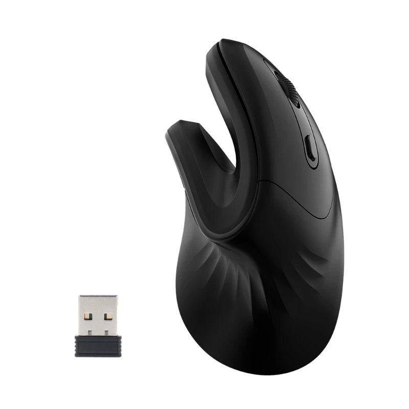 Dropship del mouse da gioco per computer wireless wireless ottico ergonomico 2.4G