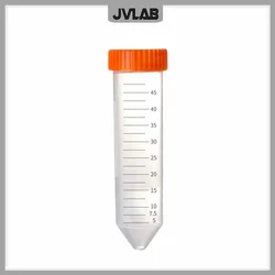 Centrifuge Tube Sample EP Tube 50 ml With Clear Scale Bottom Tip Plastic Test Tube With Screw Cover 50 / PK