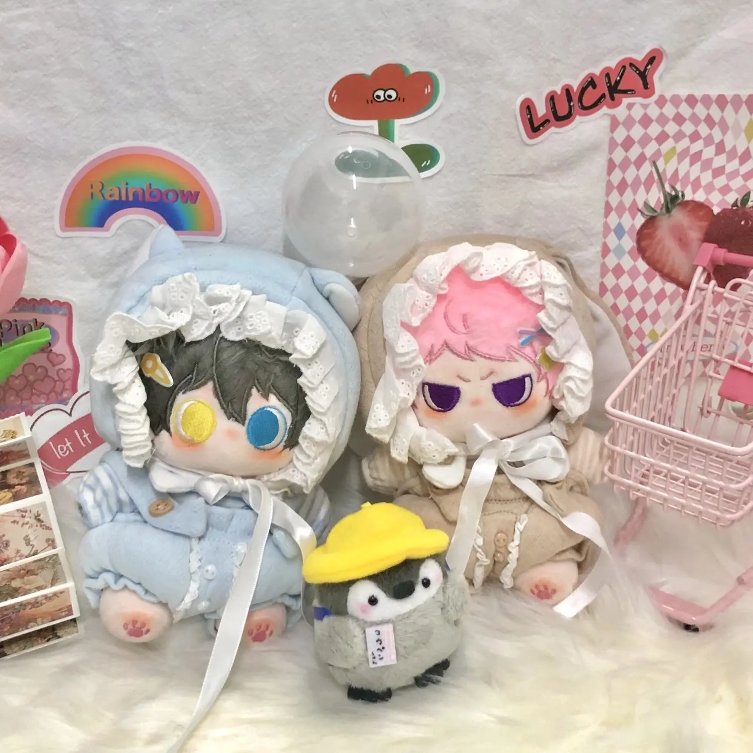 Pre-vendita Itsuki Shuu Kagehira Mika Game Ensemble Stars muslimate! Cosplay Valkyrie Plushie Models mascotte coppia bambola nuda