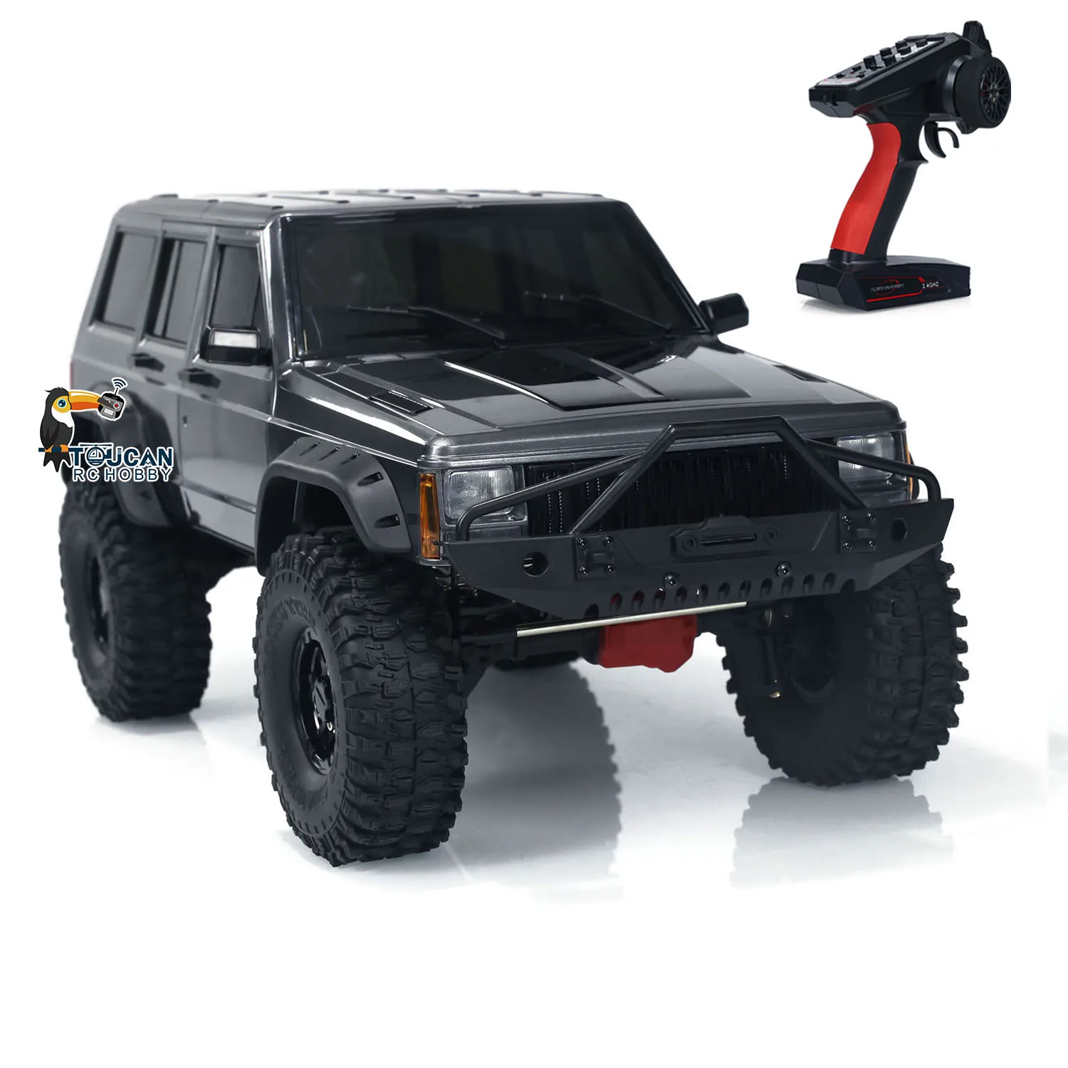 1/10 RC Off Road 4X4 Voertuigen RC Crawler 4WD Truck Klimmen Auto Differentieel Slot Verlichting Afstandsbediening Hobby speelgoed Model Gift