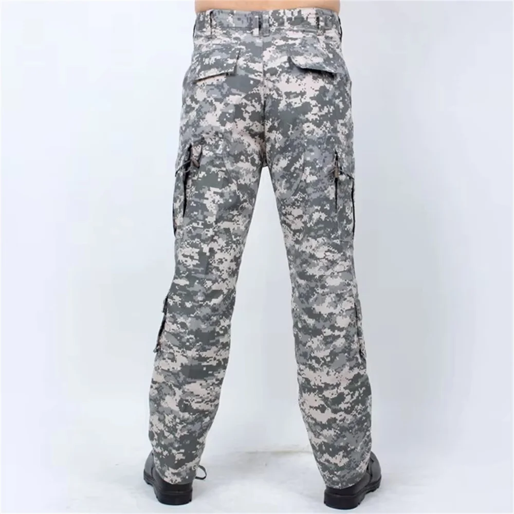 En gros Haute Qualité A-TACS FG ACU CP Noir document Ripstop Pantalon Militaire Uniforme DulDesert Camo html Pantalon BDU Style