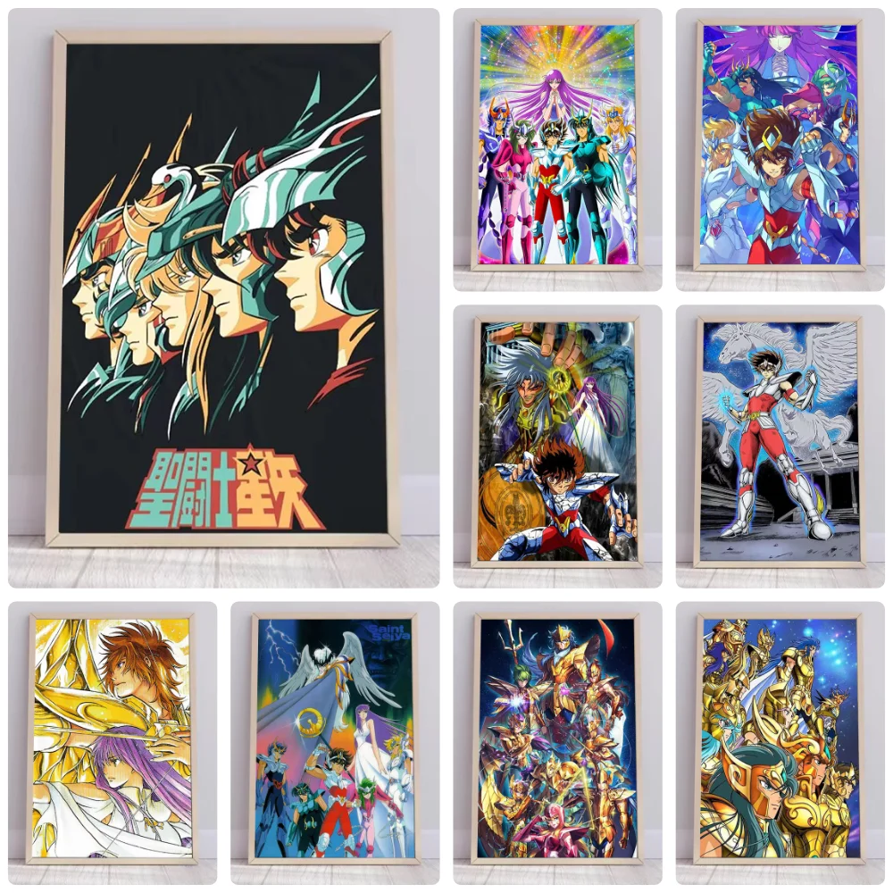 DIY Diamond Painting Saint Seiya Anime Mosaic Handmade Artwork Full Round/Square Diamonds Gift Home Decor