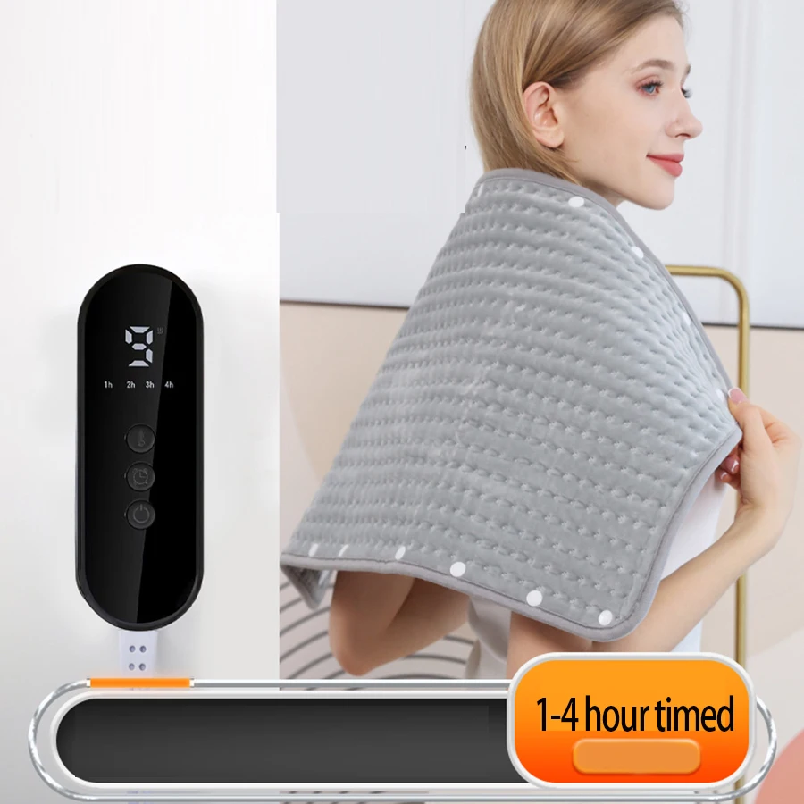 Multi-Purpose Heating Blanket Unfolded/Folded as a Cover Blanket/Belly/Foot Warming Intelligent Constant Temperature