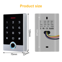 WIFI Tuya Smart Door Lock Waterproof Door Access Control System Standalone Keypad RFID Card Door Entry Access Controller