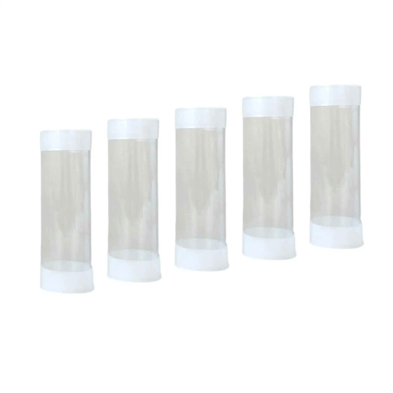 Golf Ball Storage Tube Clear PC Case Portable Holder Organizer Gift Box for Golf Practice Range