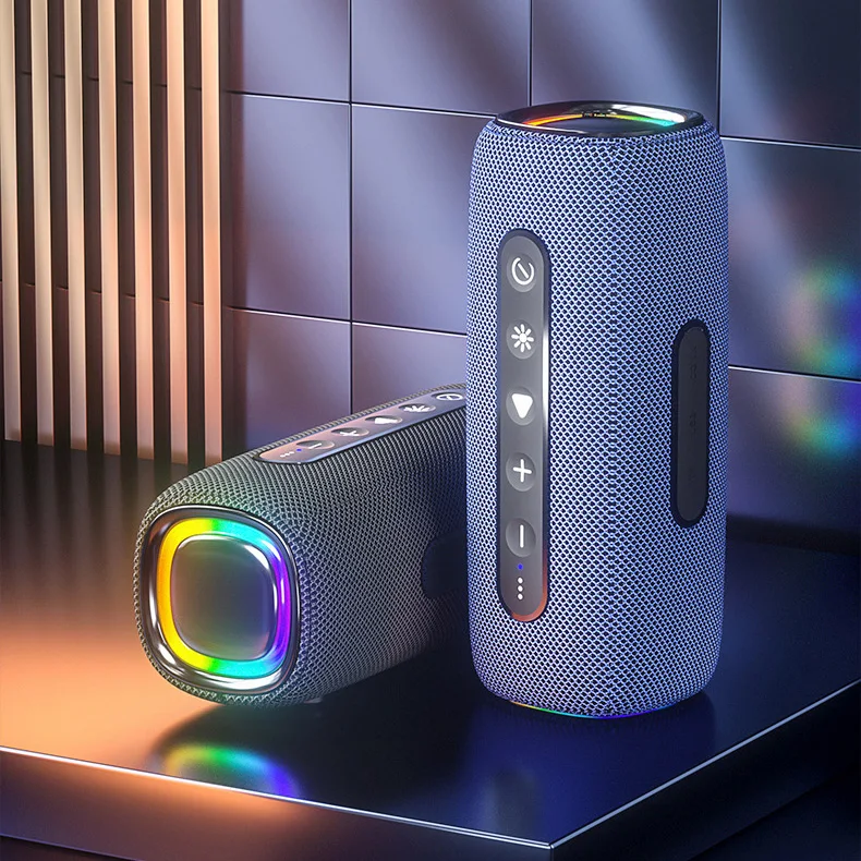 

Best Seller Multifunction Light Luxury Portable For Bluetooth Smart Mini Speaker With RGB LED Lighting Adjustable Best Seller