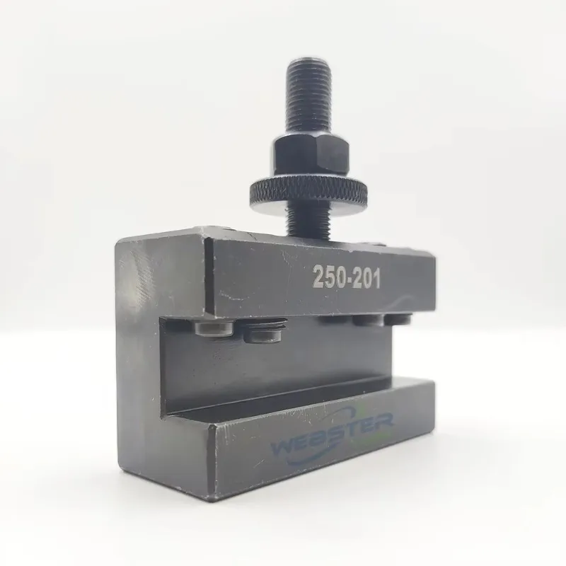 Torreta tipo pistón AxA 6 "-12" Swing 251-100 6 piezas Juego de soporte de poste de herramienta de cambio rápido para torno