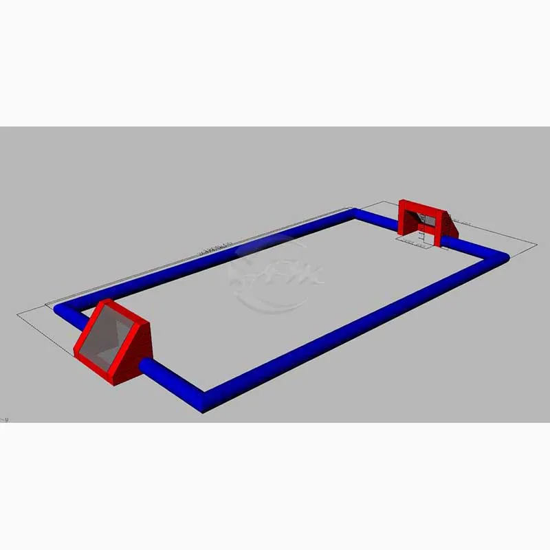 Juegos de arena y campo de fútbol inflable de PVC directo del fabricante con soplador que incluyen kits de reparación para eventos