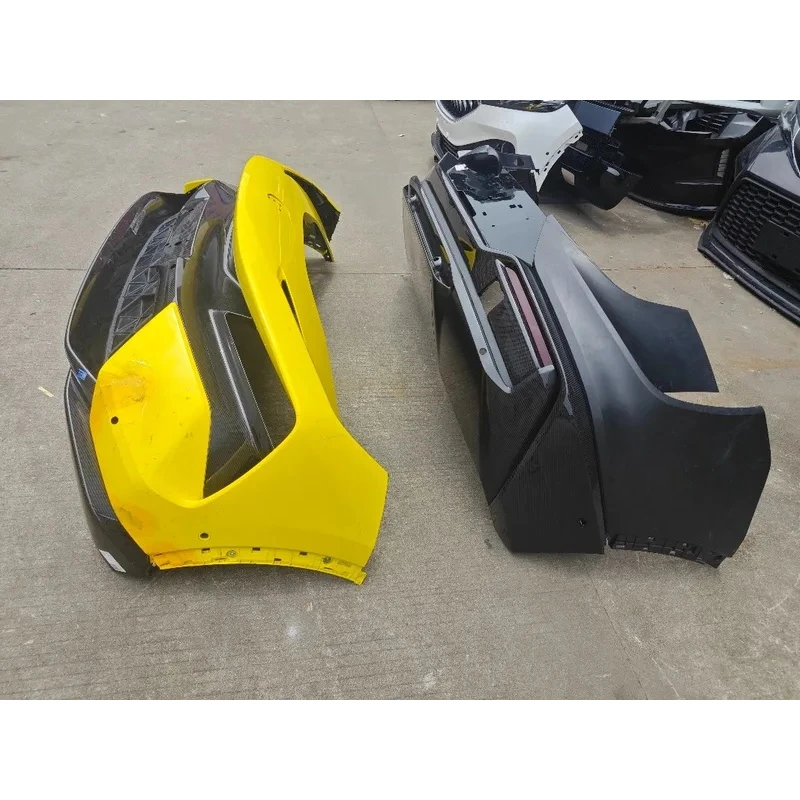 Eletre Nose Cut Front Bumper Kit Car Accessories Front Lip & Headlights Complete Bodykit