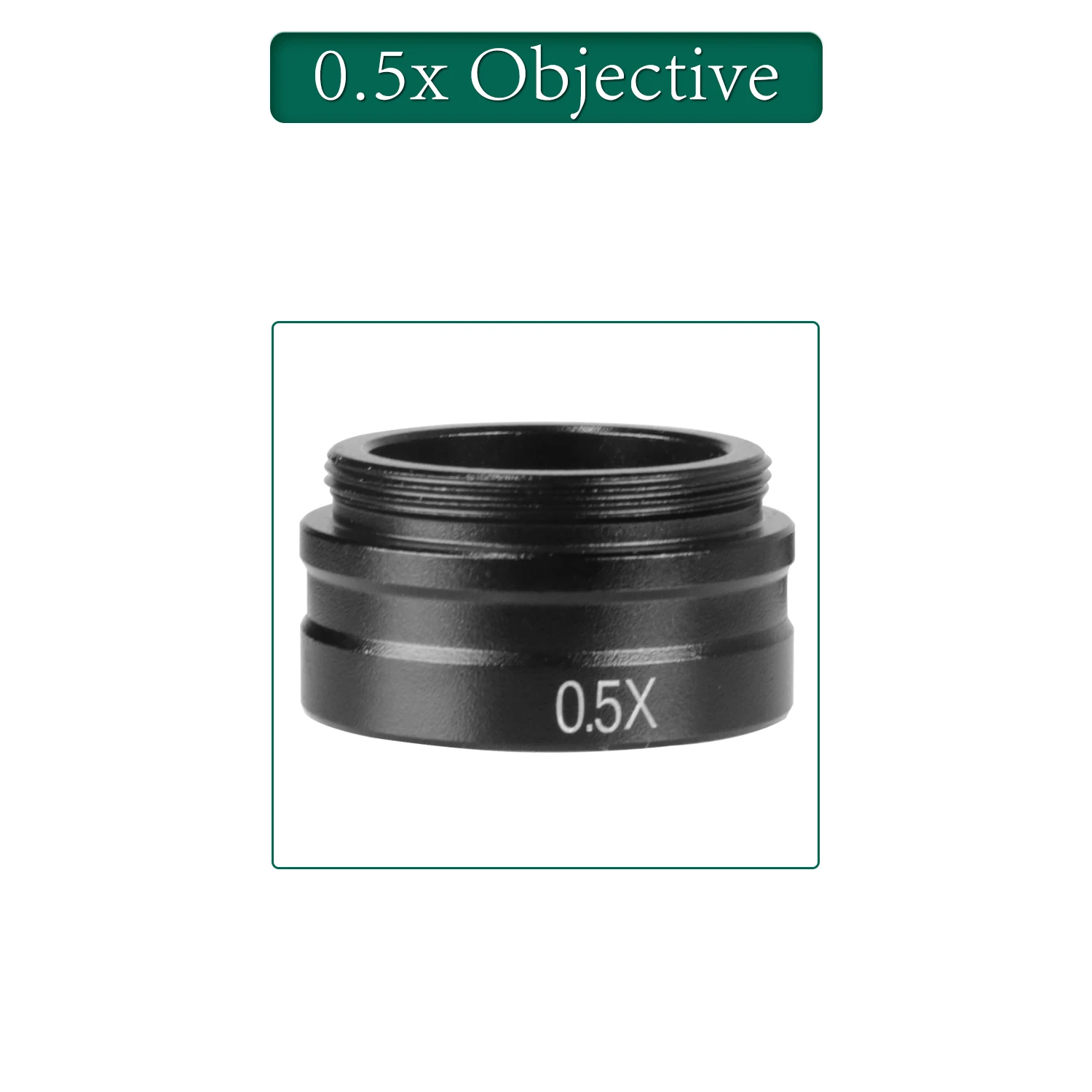 YIZHAN Vergrößerung, einstellbares 150-faches Fokus-C-Mount-Objektiv mit 0,5 x 2 x 0,3 x Objektiv für industrielle digitale Mikroskopkamera – Detail 4