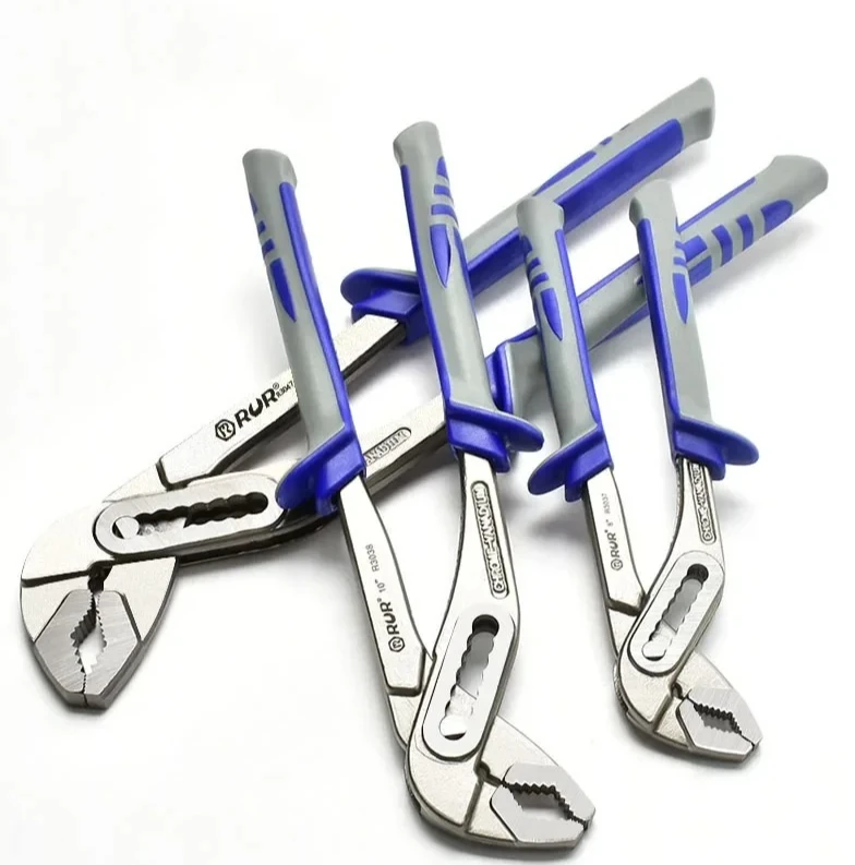 Alicates para bomba de agua de 8/10/12 pulgadas, llave para baño, llave para tubo de plomería, llaves para tubos ajustables universales, alicates de gran apertura para