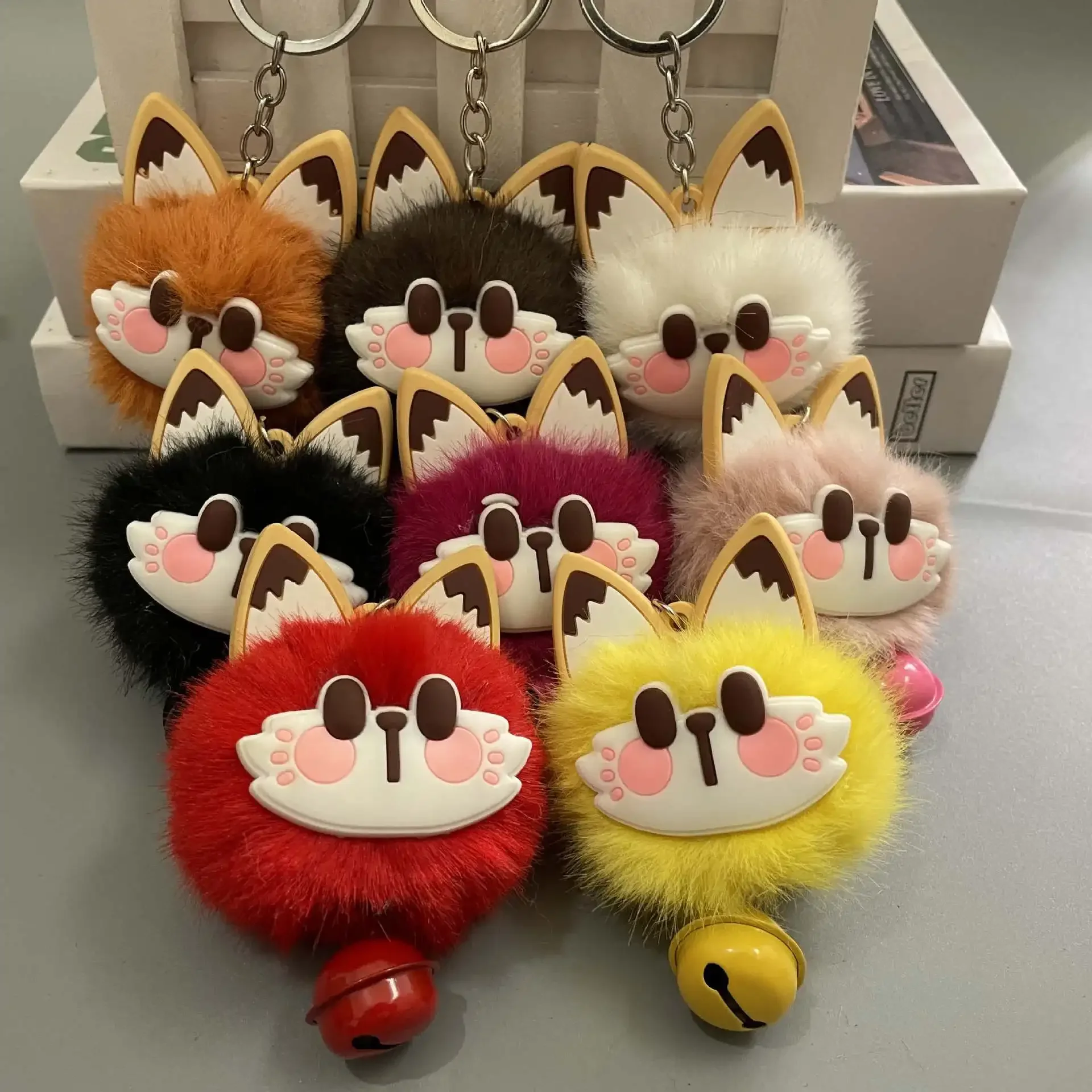 Animal en peluche Kawaii Lucky Cat pour sac à dos, pendentif créatif, cadeau, école Maitresse, cadeau pour un ami