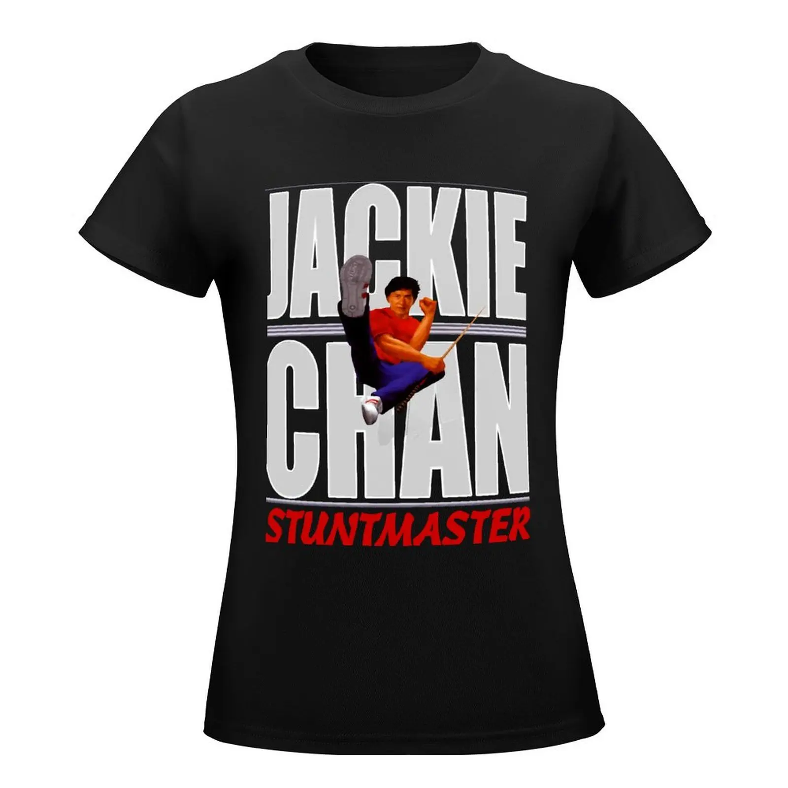 Jackie Chan Stuntmaster T-Shirt blanks sports fans clothes for Women