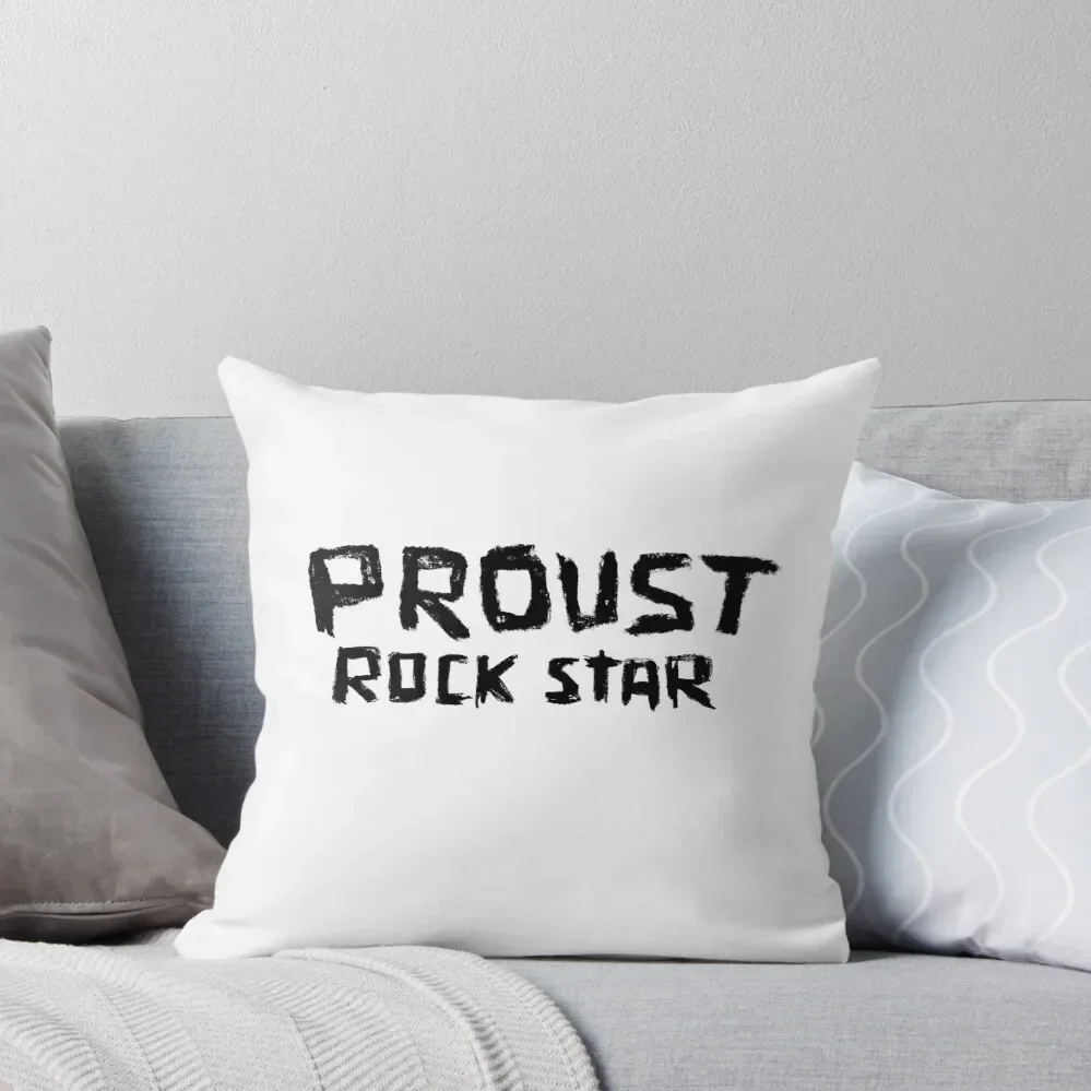 

Rock Star: Proust, French Writer Marcel Proust Throw Pillow Christmas Cushion For Home Sofa Cushions pillow