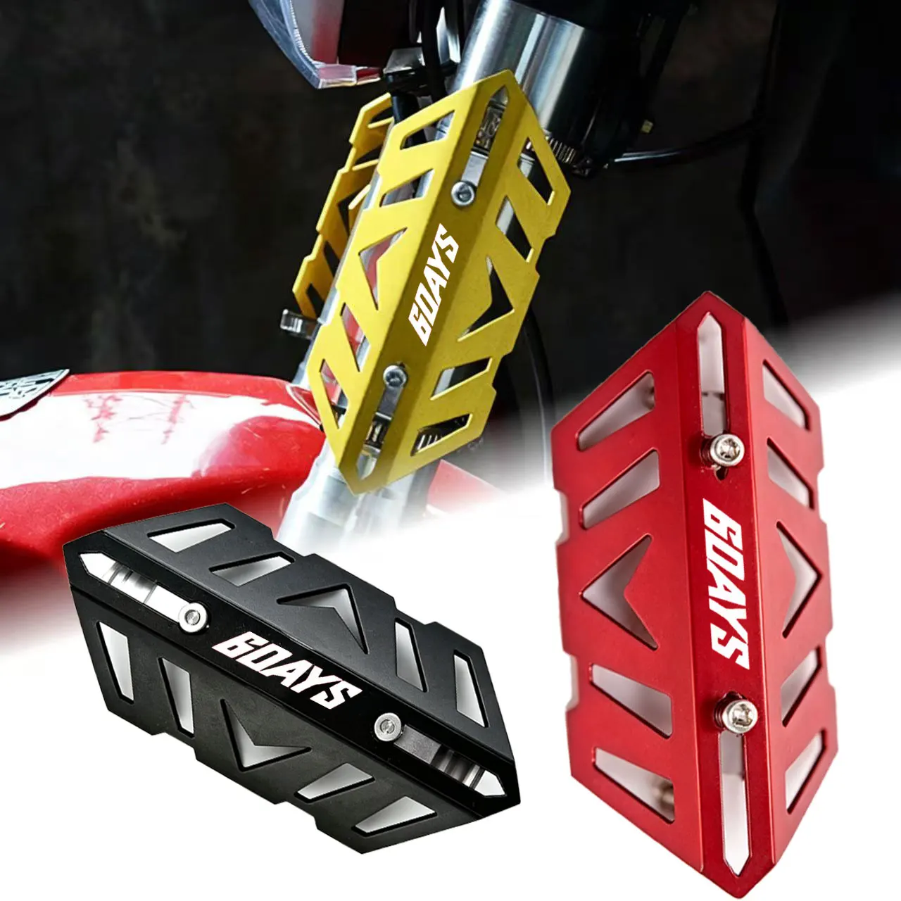 Housse de protection pour fourche avant de moto, décoration absorbant les chocs, pour Ktm Sixdays 6Days 250 300 450 500 EXC EXCF XCW Six Days