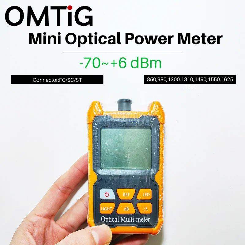 

OMTiG Мини Ручной Волоконно-оптический измеритель мощности-70 + 6 дБм