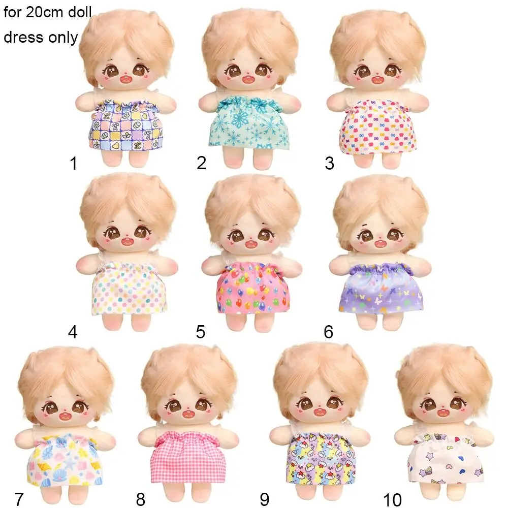 ชุดเดรสสลิงตุ๊กตา 20 ซม. อุปกรณ์เสริมตุ๊กตา ชุดเปลี่ยน ชุดเจ้าหญิงมินิ อุปกรณ์ประกอบฉากถ่ายภาพ ชุดเดรสสลิปจิ๋วสำหรับเล่นบ้าน