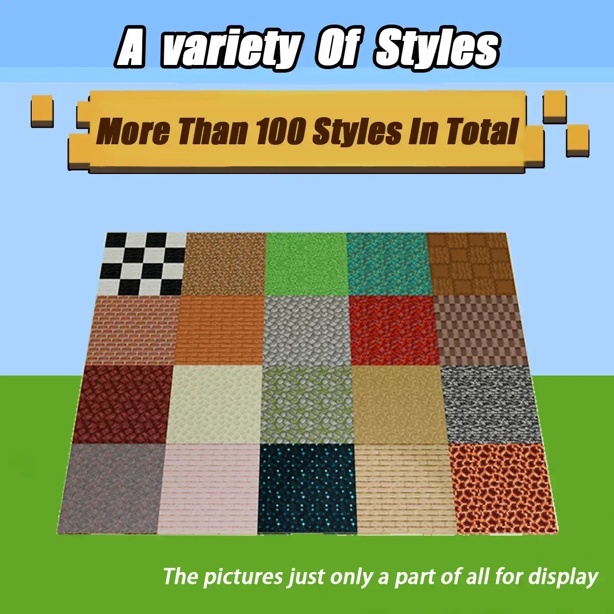 Blocs de construction magnétiques Mine World, plaque de Base magnétique, variété de plaques de Base assorties, bricolage pour enfants, ensemble Cube magnétique, jouets sensoriels, cadeau