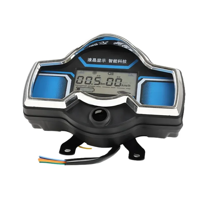 Universal LCD Digital Speedometer Instrument Cluster Gauge Compatible with Zongshen Longbang Longxin Prince Power Electric