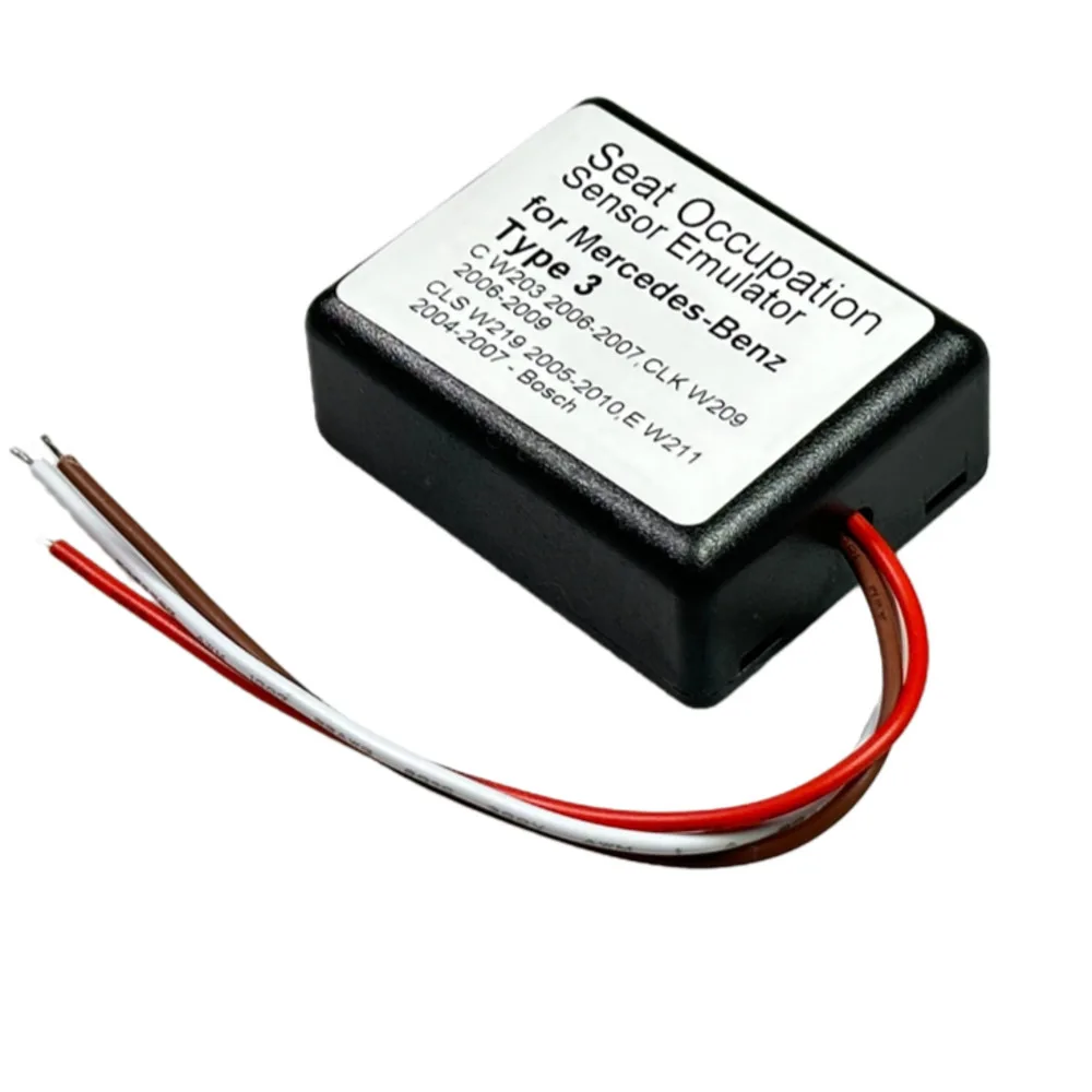 A+++quality Type 3 For MB Seat Occupation SRS Sensor Emulator Type3 For Mercedes Benz W203, W209, W219, W211 Airbag Light Reset
