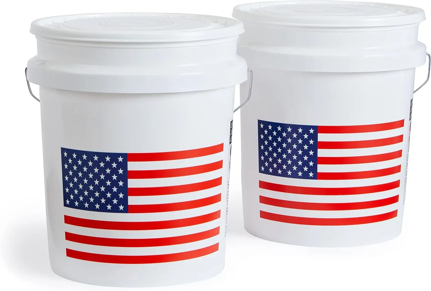 

5 Gallon Bucket, Heavy Duty Plastic Bucket, Comfortable Handle, Perfect for on The Job, Home Improvement, or Household Cleaning,