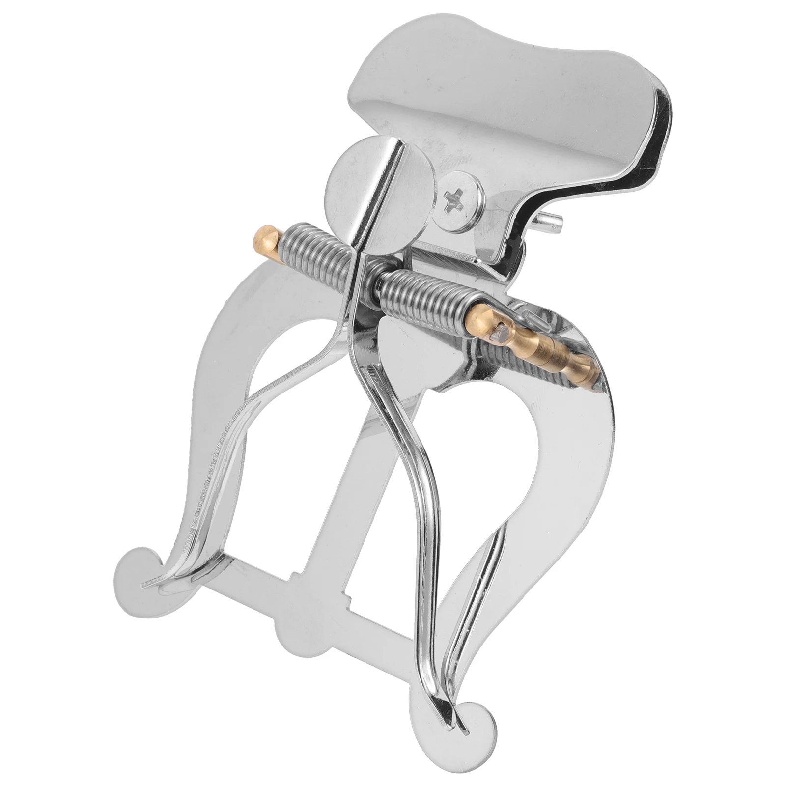 Clip para partituras de trombón, instrumentos universales, saxofón Alto, suministros de guitarra de Metal, plata, fácil de instalar, resistente y compacto