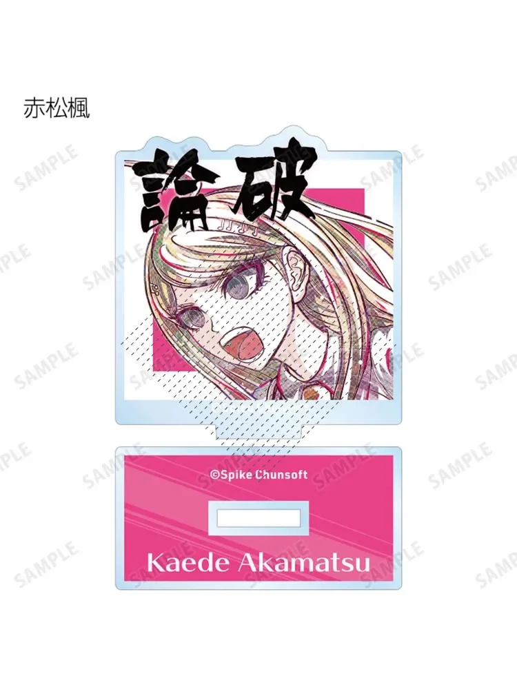 Gioco V3 acrilico Stand Doll Anime Kaede Akamatsu Maki Harukawa Chabashira Mini figura modello piatto Cosplay giocattolo regalo