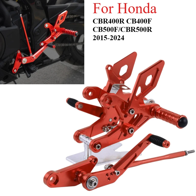For Honda CBR500R CB500F CBR400R CB400F Modified Raising Pedal Rearward Shifting Assembly Improved Foot Pedal Control Device