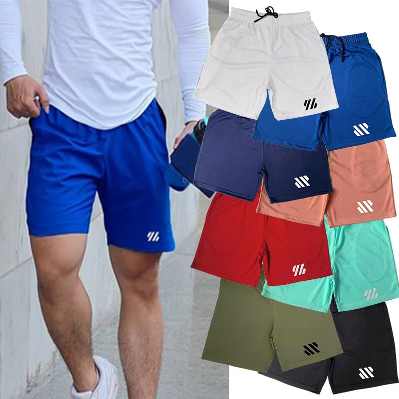 

2023 Men Running Shorts Sports Jogging Fitness Breathable mesh Training Shorts Quick Dry summer Men Shorts Sport Gym Shorts