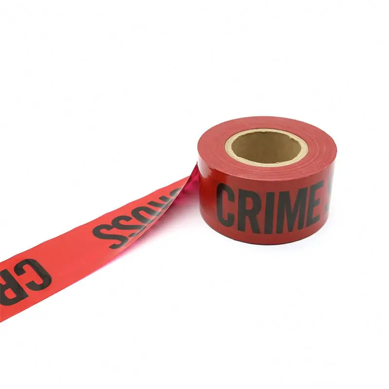 Customized productHigh Quality Barrier Printing Logo Signal No Glue PE Warning  Tape