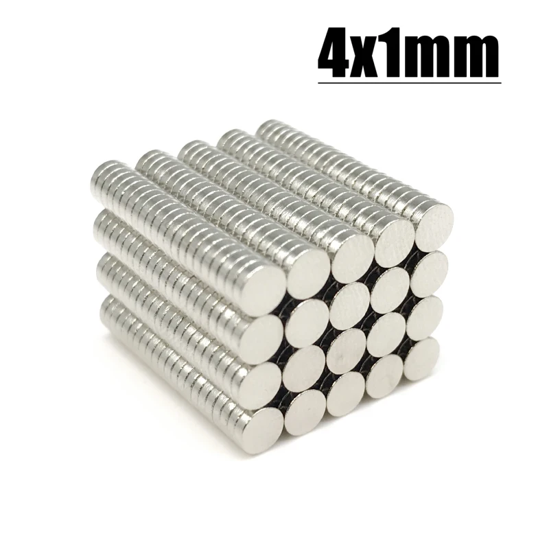 10~50000pcs 4x1 mm Mini Small Circular Magnets 4mmx1mm N35 Neodymium Magnet strong Dia 4x1mm Permanent NdFeB Magnets disc 4*1 mm