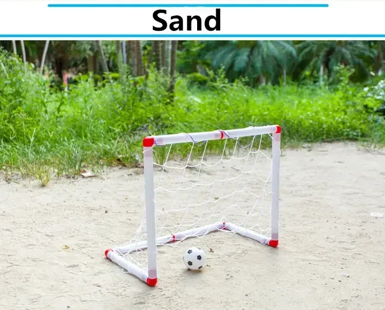 [ Funny] Super Soccer sprot toys series assembly Football goal ball door toy child kids football fans outdoor & indoor toy gift