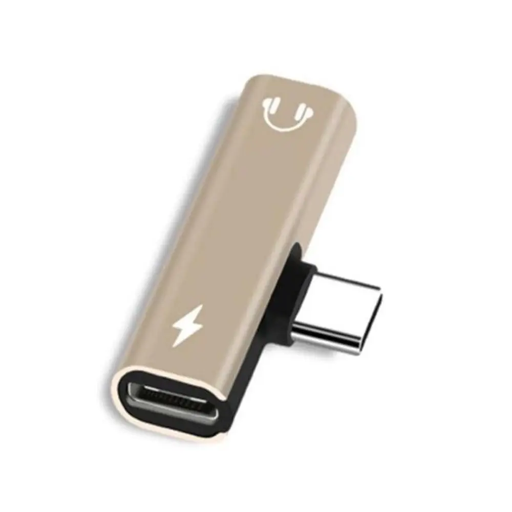 1 Earphone Adapter Headphone Adapter 3.5mm Jack USB Type C Adapter USB-C Charging Adapter Audio Adapter Audio Headphone Adapter