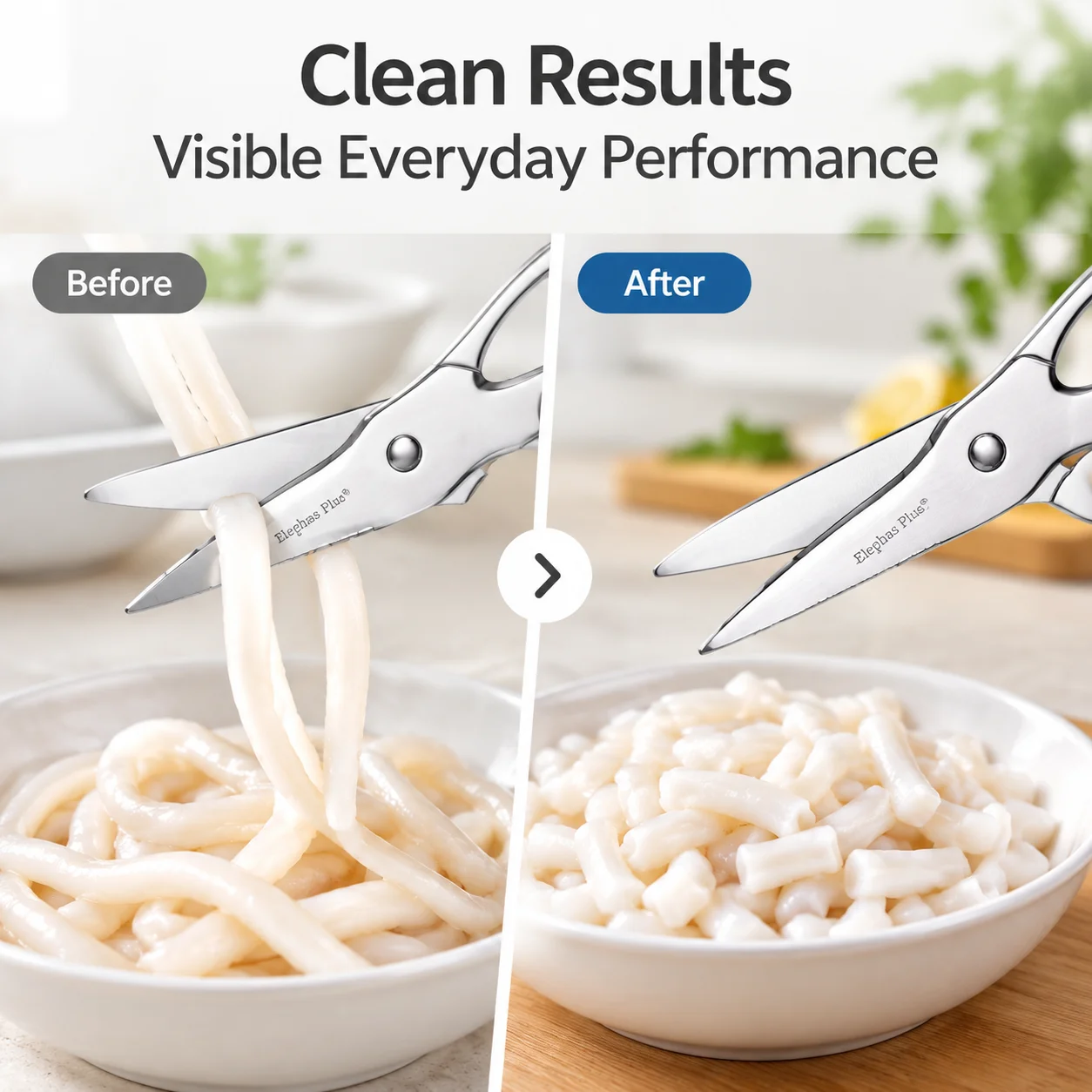 Complementary Food Scissors With All Steel, Detachable and Easy To Clean, Stainless Steel Food Scissors Multifunctional Scissors