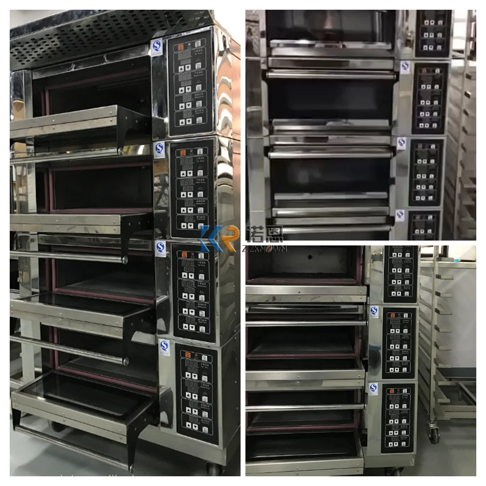 Electric Commercial Automatic Convection Baking Oven Equipment For Bakery Cake Oven Combi Oven