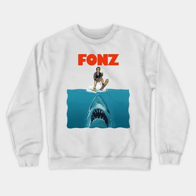 

Autumn and Winter Casual Pop Culture Mashup Statement Sweatshirt, Comfortable Pullover for Daily Wear with A Nostalgic Vibe
