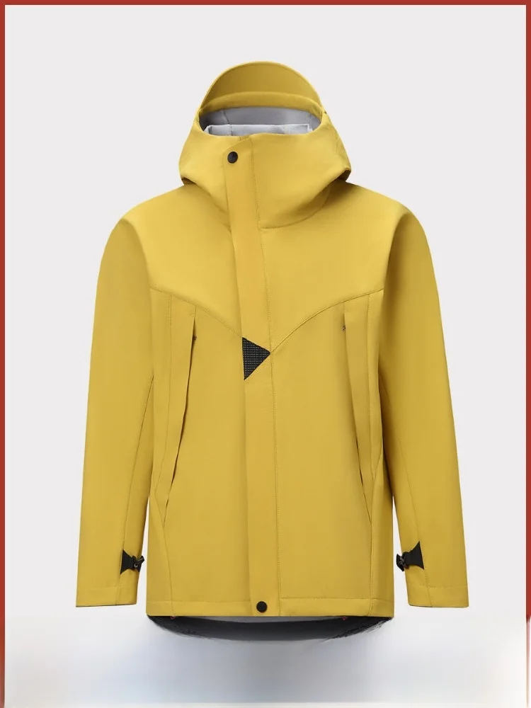 

Высококачественный уличный мягкий тюнер ell для пар, водонепроницаемый ветрозащитный тюнер с капюшоном, молодежный модный тюнер из полиэстера и нейлона