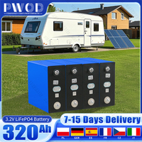 PWOD 3.2V 320AH Lifepo4 Battery Grade A 12V 24V 48V Lithium iron phosphate Cell Rechargeable prismatic For RV Camping EU Stock