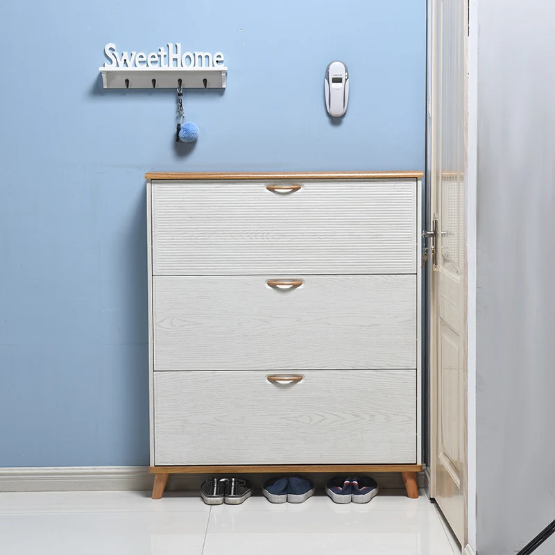 

Small-sized furniture, living room, bedroom modern entrance 17cm household foyer cabinet door locker shoe rack
