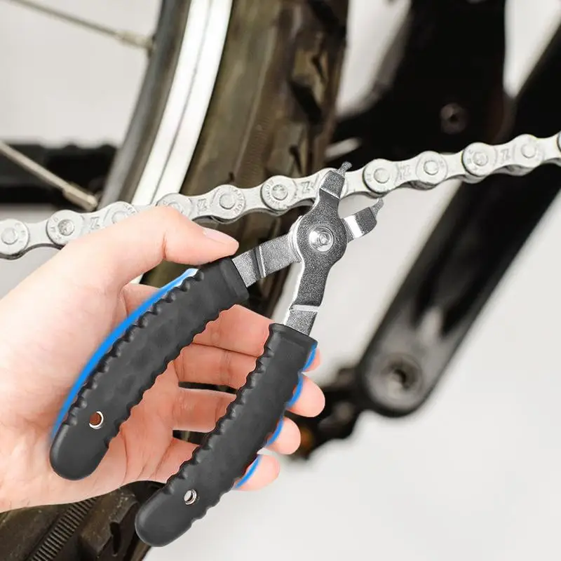 

Cycle Chain Pliers Carbon Steel Multipurpose Cycle Chain Pliers Quick Release Chain Plier Chain Checker Tool For Long-Distance